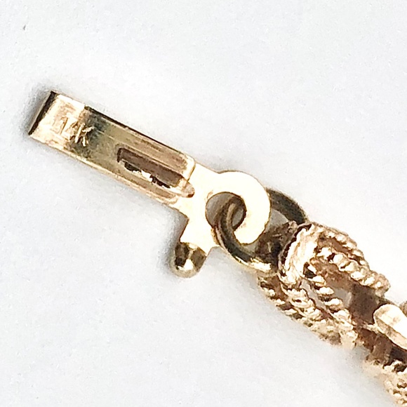 14k Turkish Rope Chain Necklace HEAVY Solid Gold - Picture 4 of 5